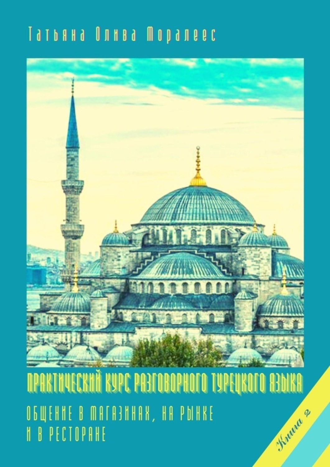 Обложка книги «Практический курс разговорного турецкого языка. Книга 2. Общение в магазинах, на рынке и в ресторане»