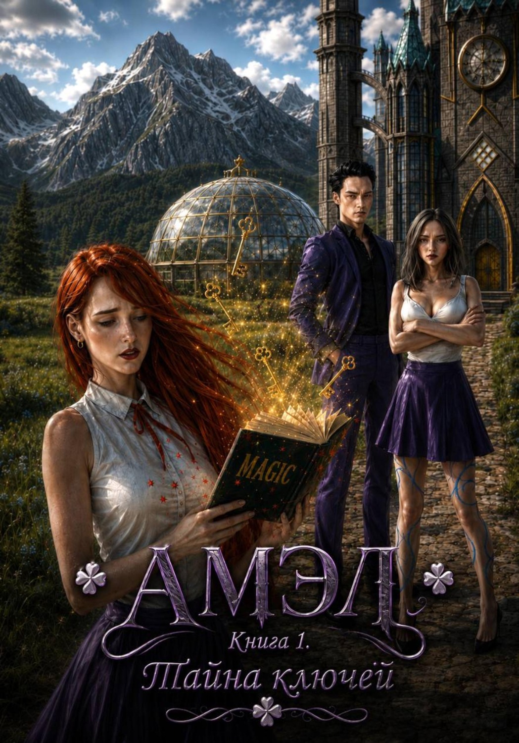 Обложка книги «Амэл. Книга 1. Тайна ключей»