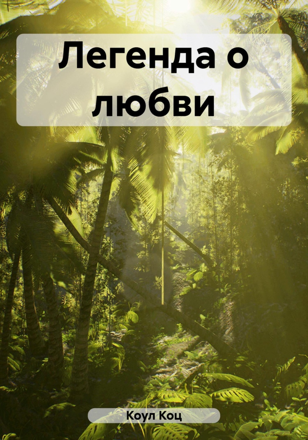 Обложка книги «Легенда о любви»