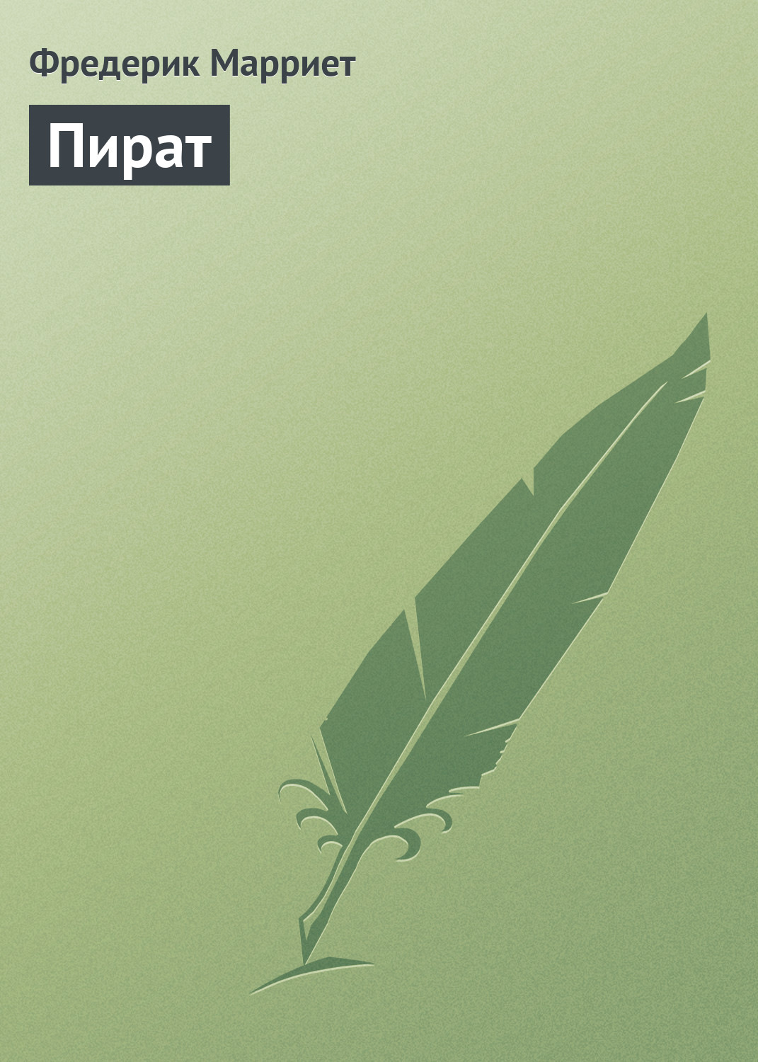 Обложка книги «Пират»