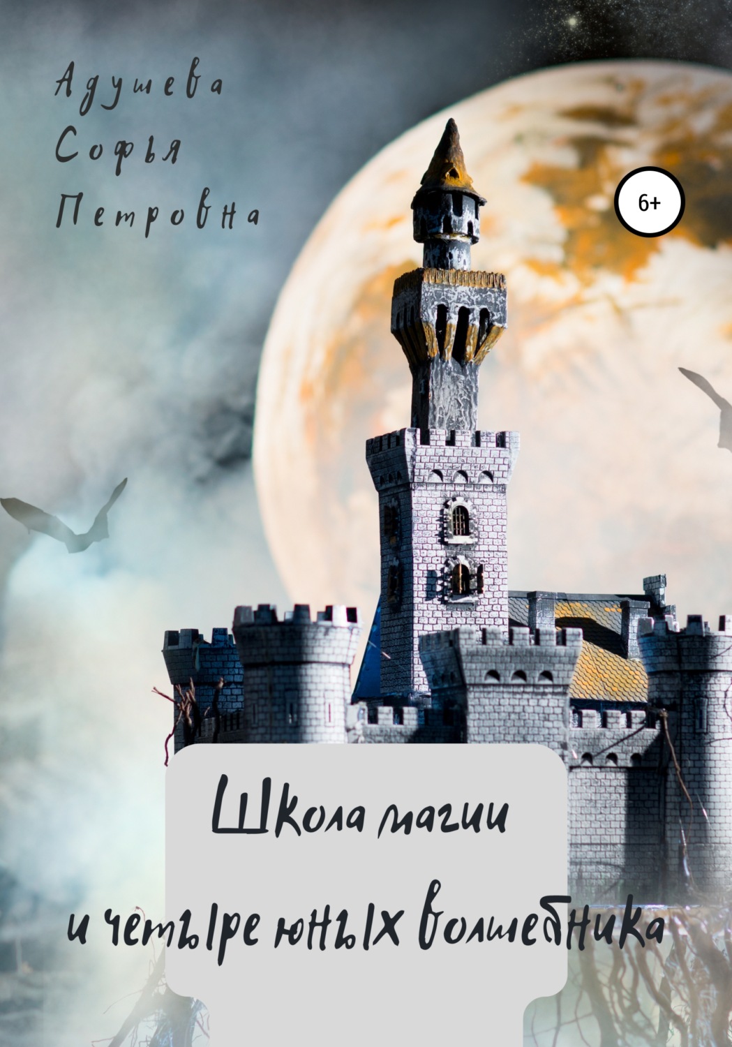 Обложка книги «Школа магии и четыре юных волшебника»