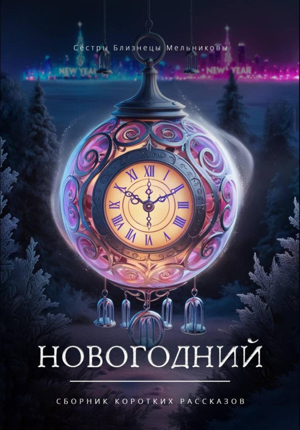 Обложка книги «Фиолетовые миры. Новогодний сборник»