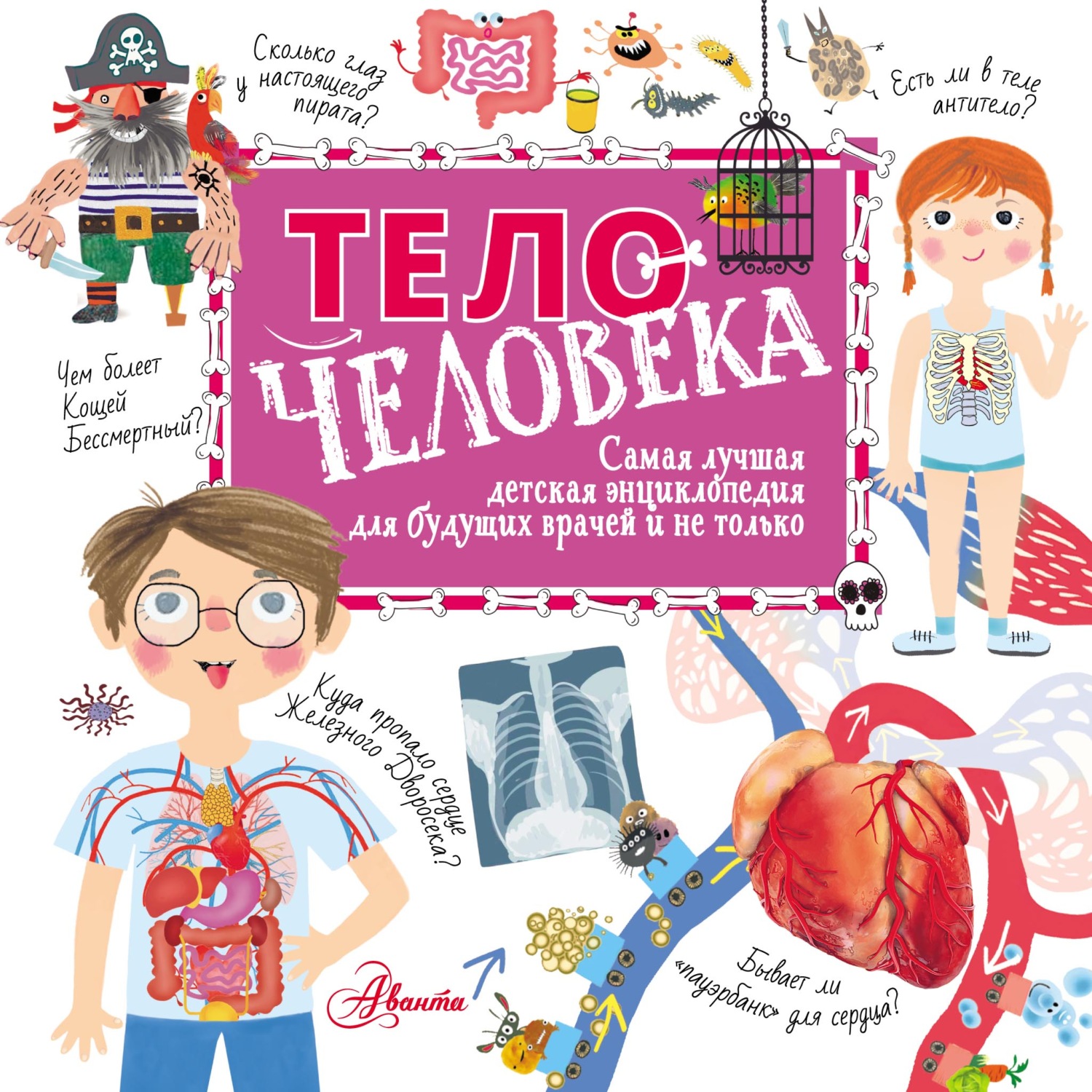 Обложка книги «Тело человека»