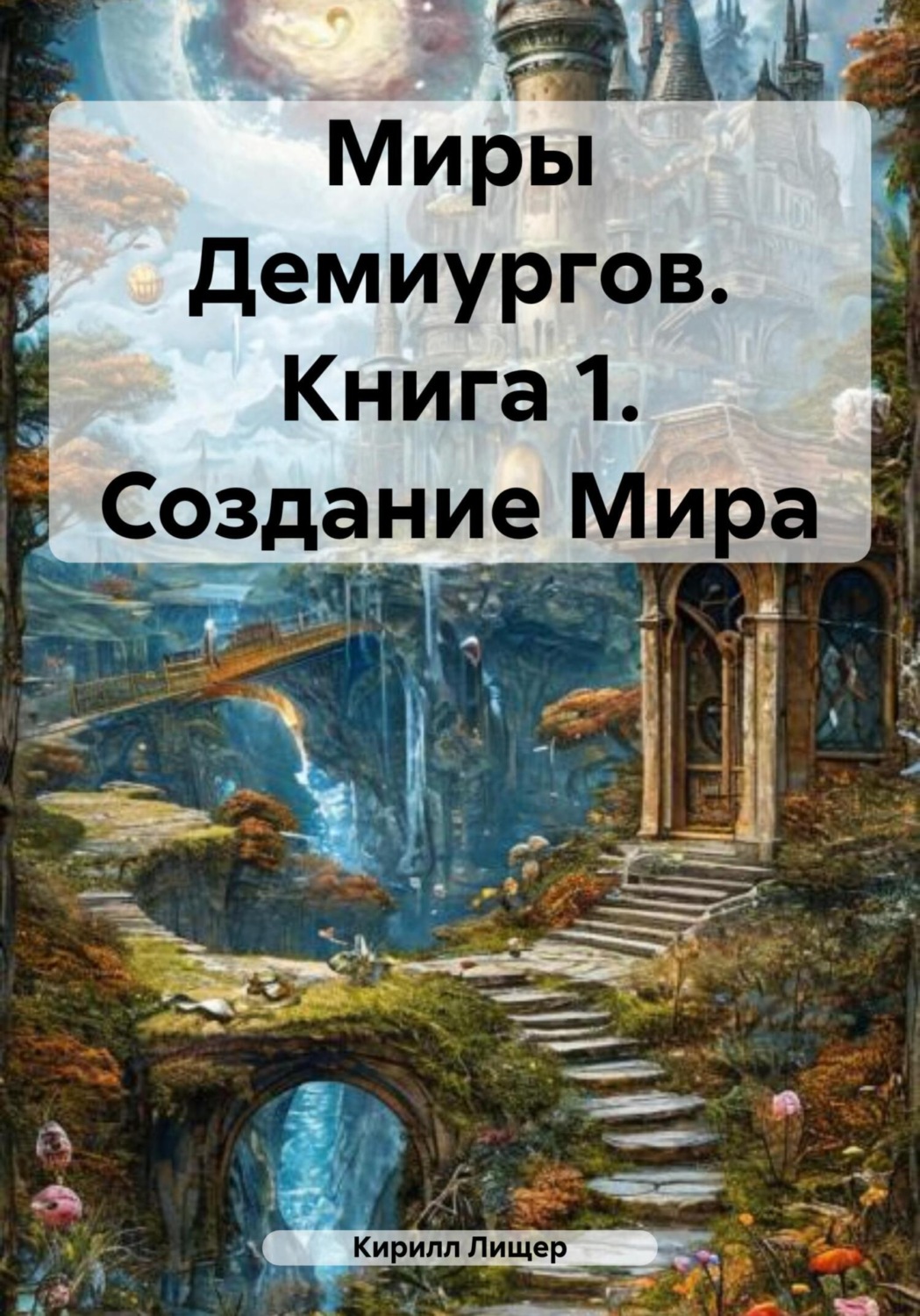 Обложка книги «Миры Демиургов. Книга 1. Создание Мира»