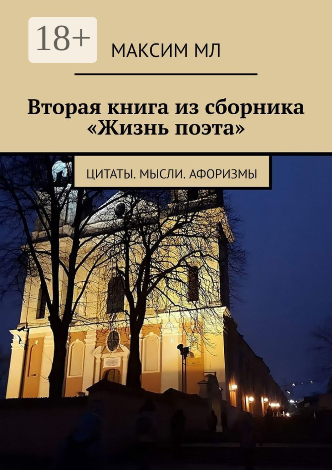 Обложка книги «Вторая книга из сборника «Жизнь поэта». Цитаты. Мысли. Афоризмы»