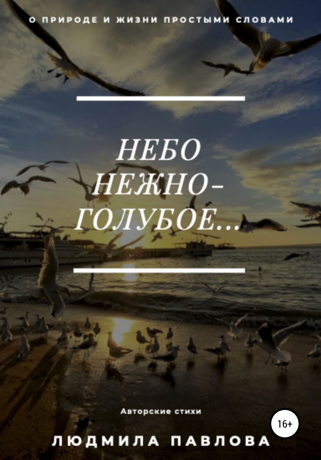 Обложка книги «Небо нежно-голубое»