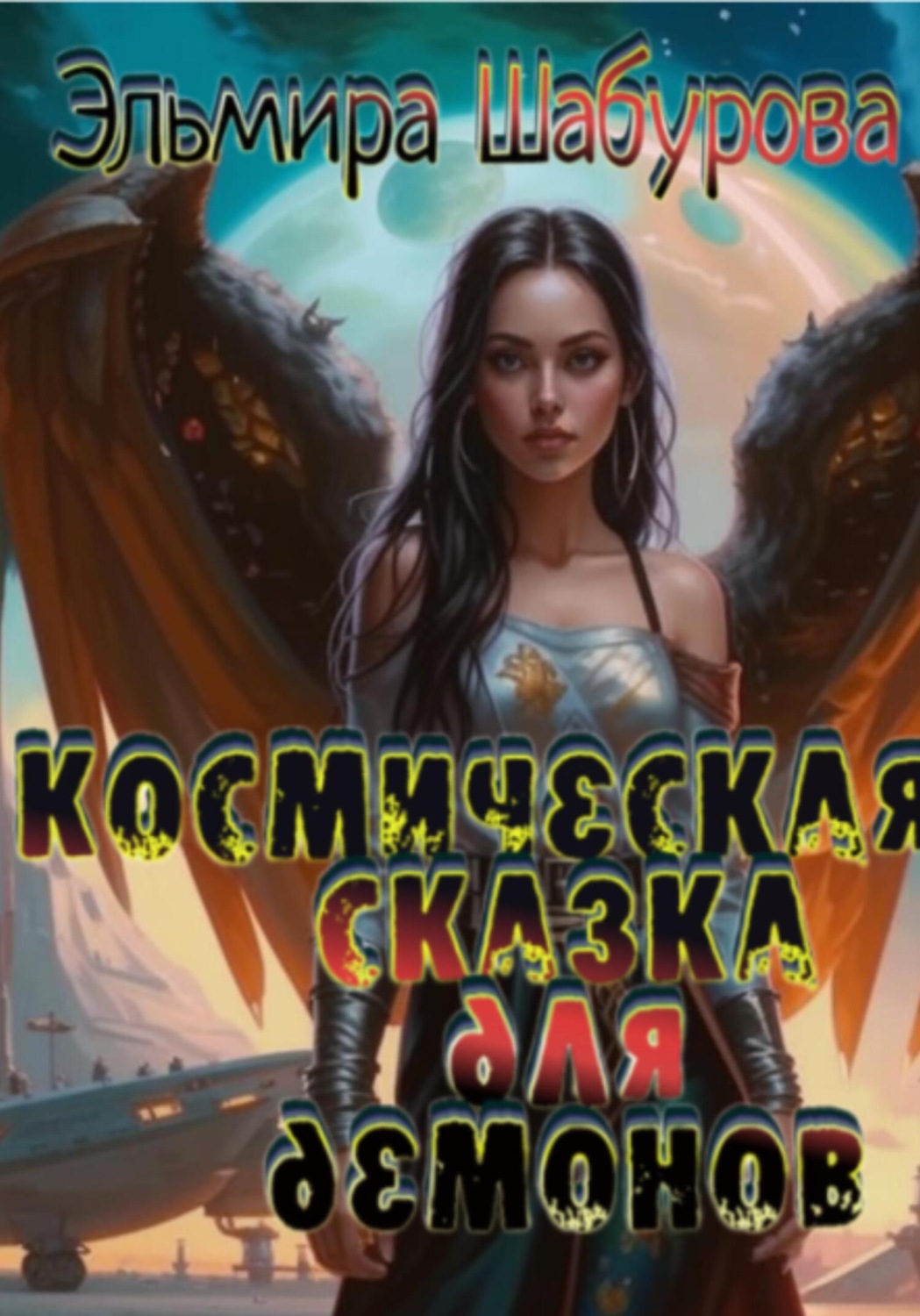 Обложка книги «Космическая сказка для демонов»