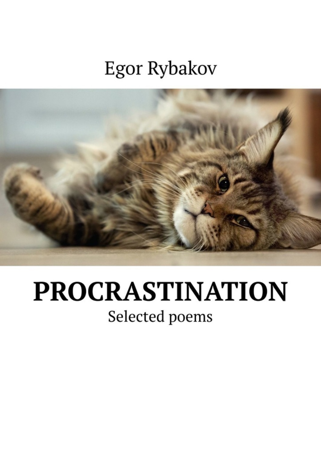 Обложка книги «Procrastination. Selected poems»