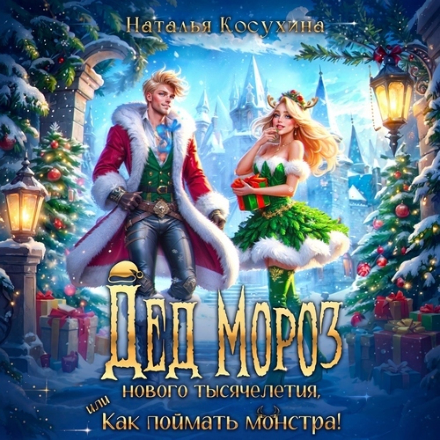 Обложка книги «Дед Мороз нового тысячелетия, или Как поймать монстра!»