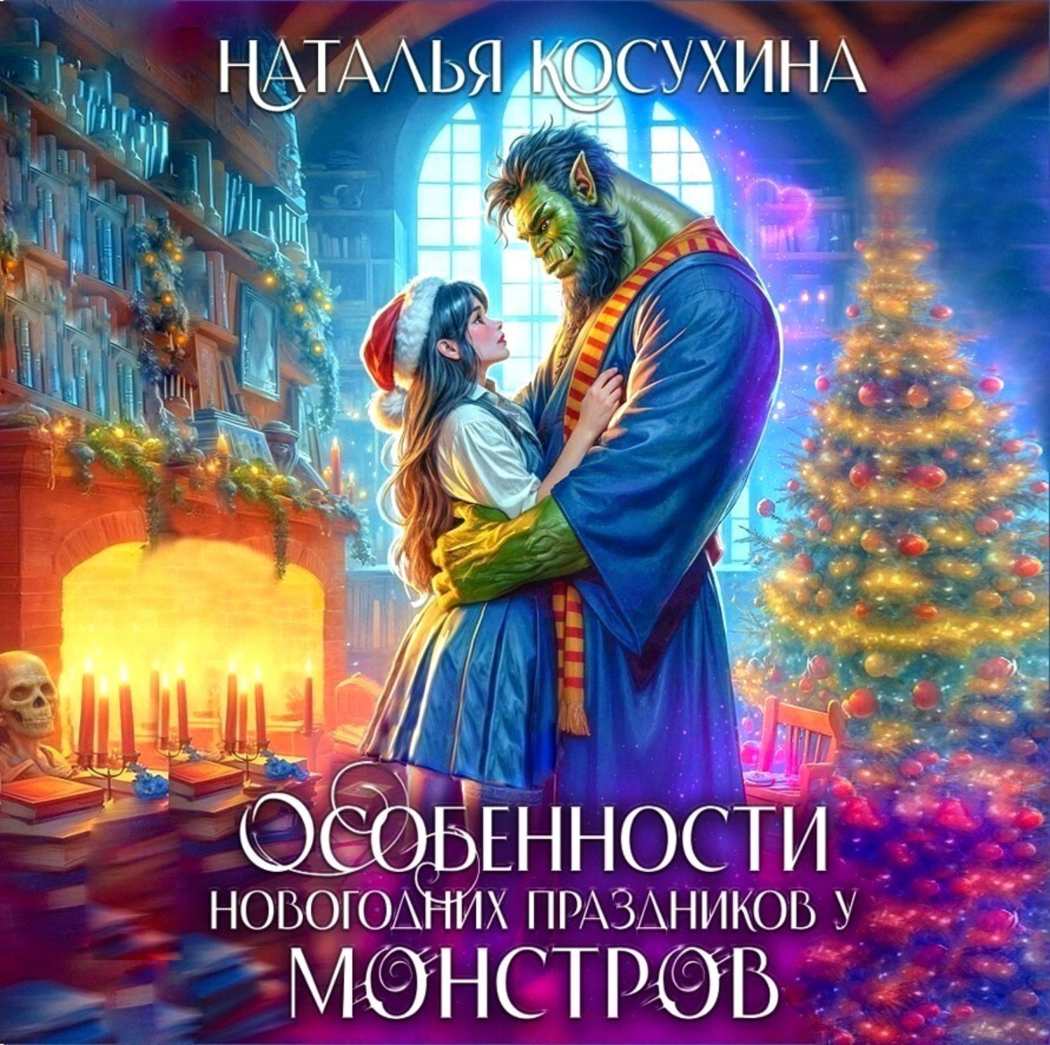 Обложка книги «Особенности новогодних праздников у монстров»