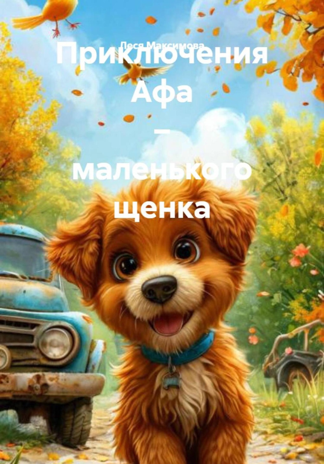Обложка книги «Приключения Афа – маленького щенка»