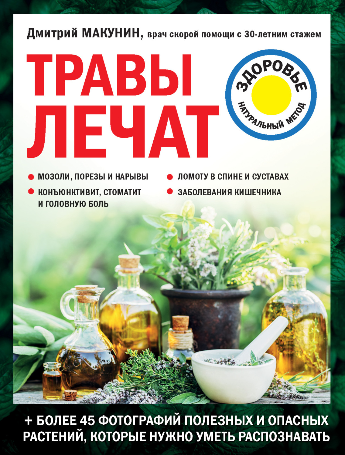 Обложка книги «Травы лечат»