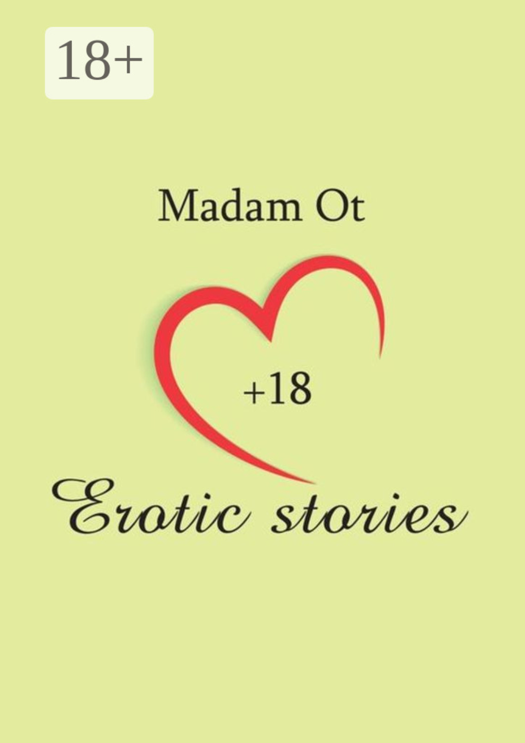 Обложка книги «Erotic stories»