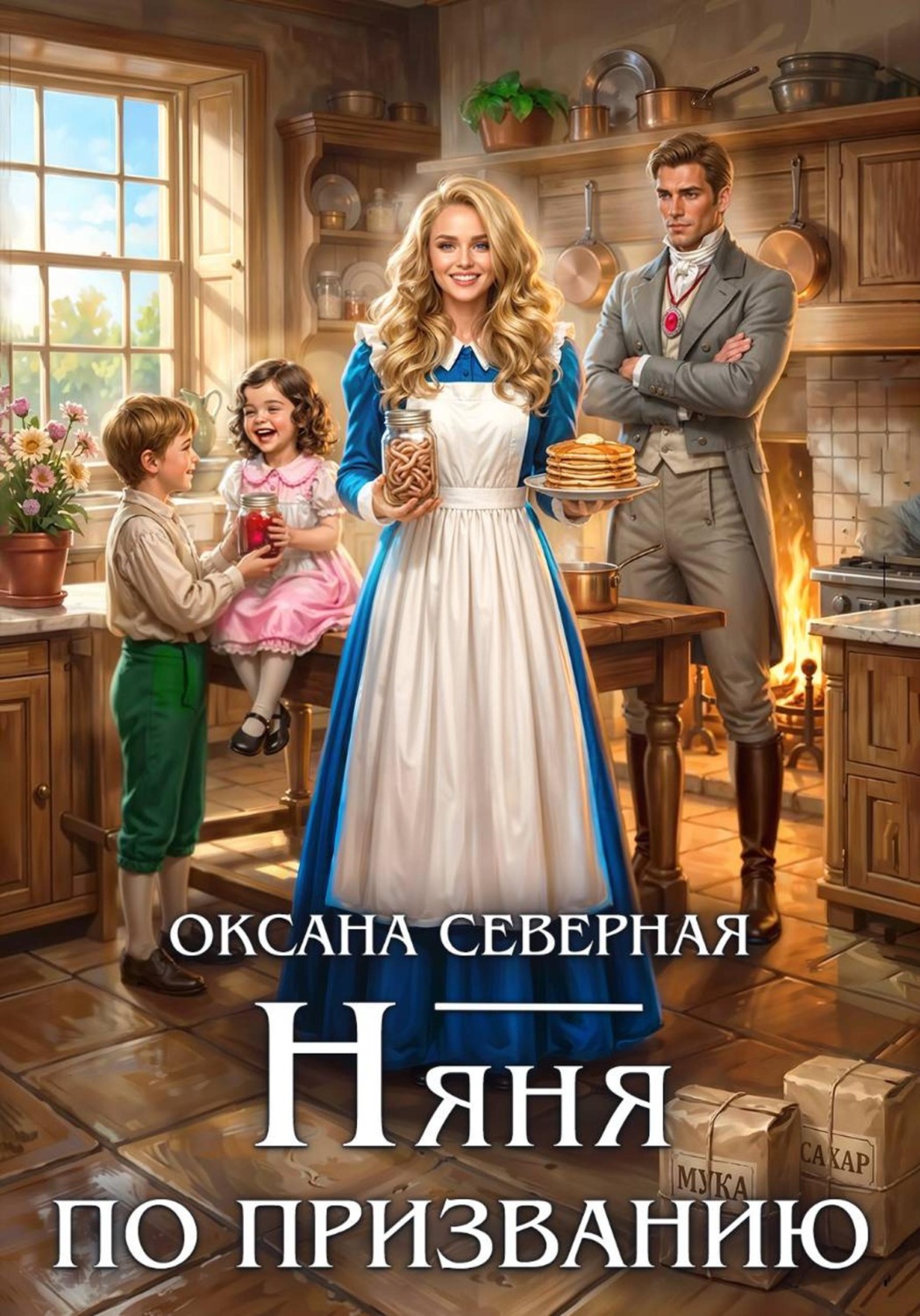 Обложка книги «Няня по призванию»