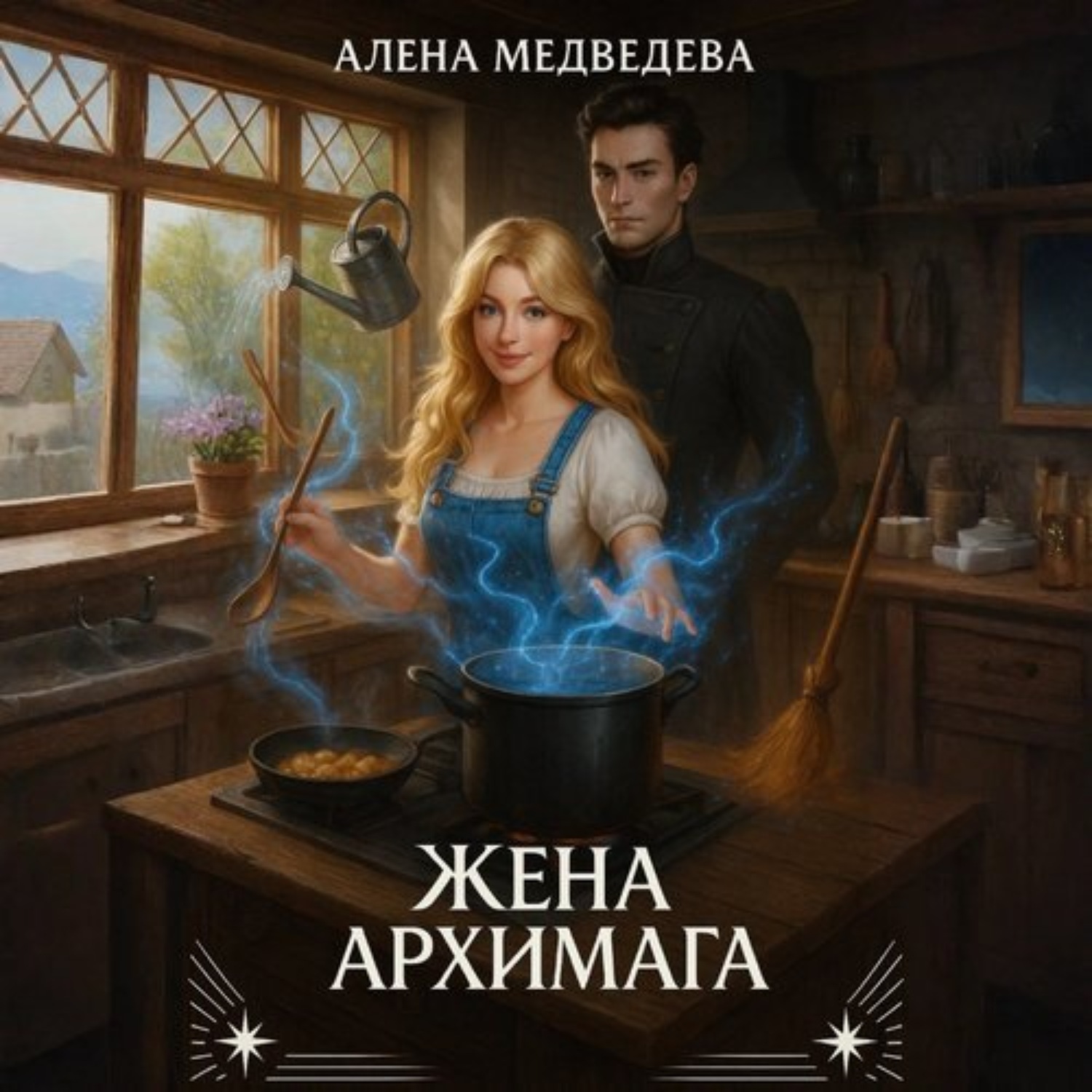 Обложка книги «Жена архимага»