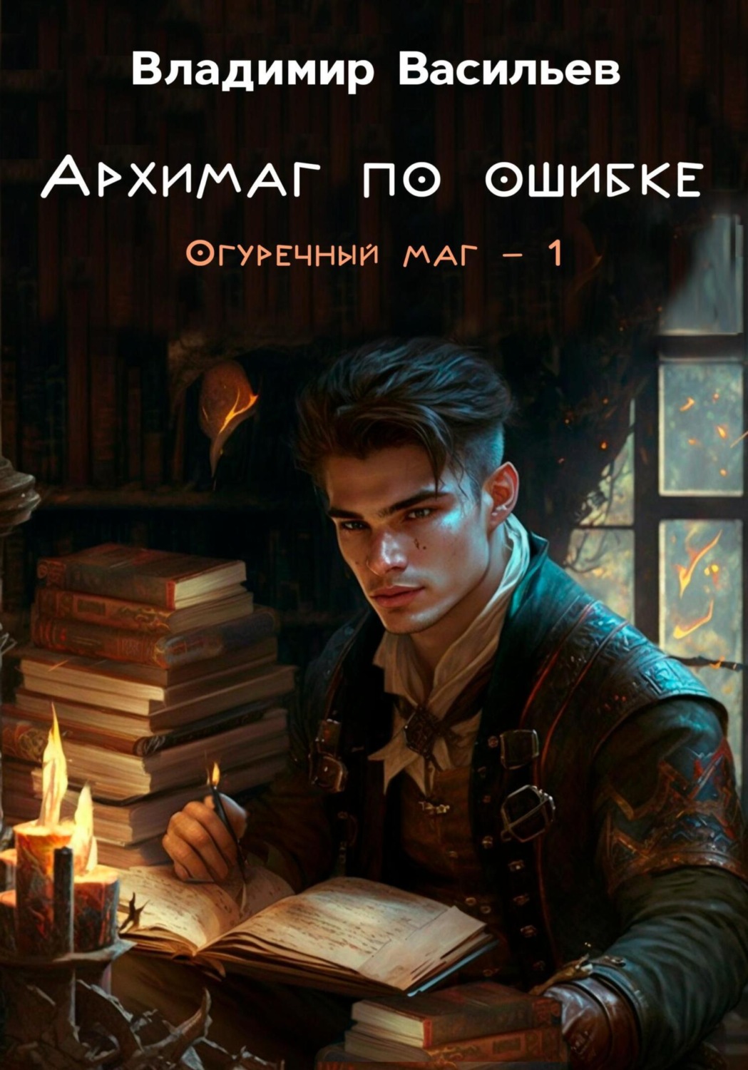 Обложка книги «Архимаг по ошибке. Огуречный маг – 1»