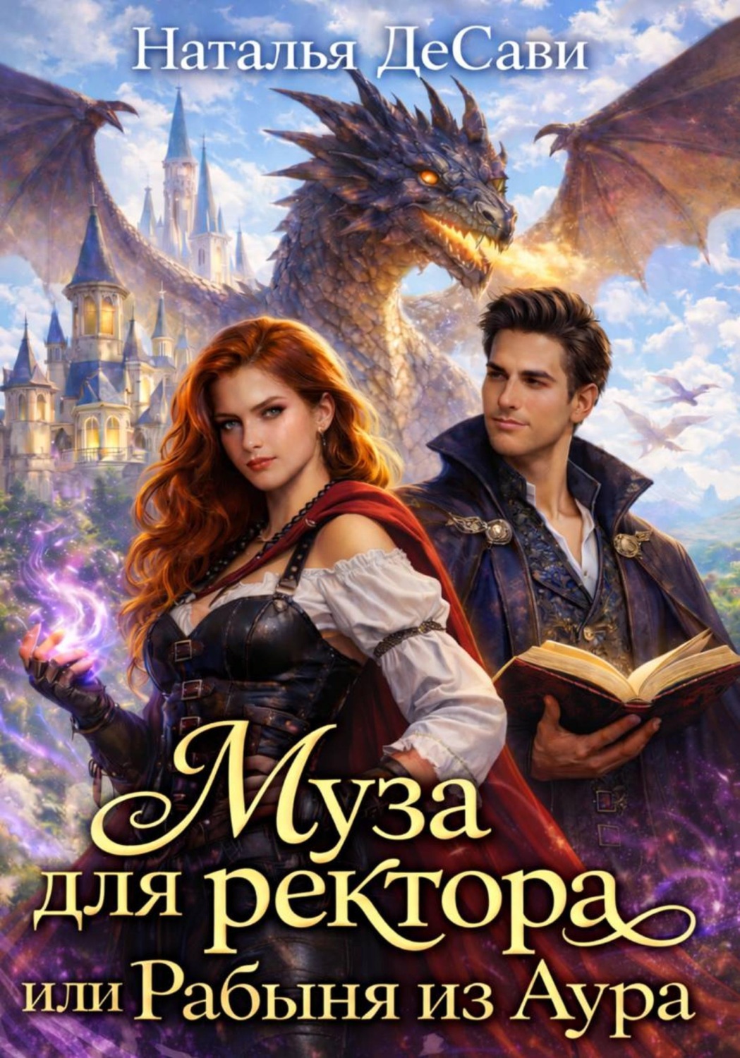 Обложка книги «Муза для ректора, или Рабыня из Аура»