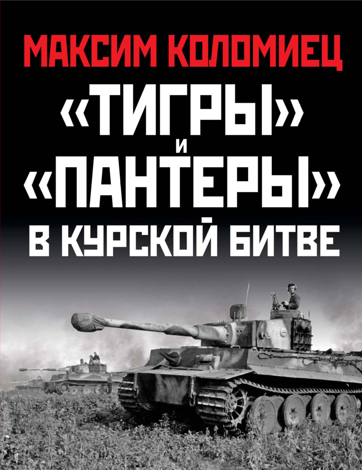 Обложка книги ««Тигры» и «Пантеры» в Курской битве»