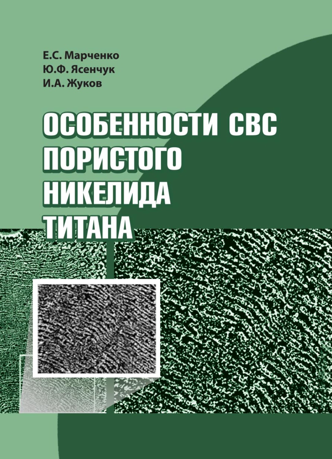 Обложка книги «Особенности СВС пористого никелида титана»