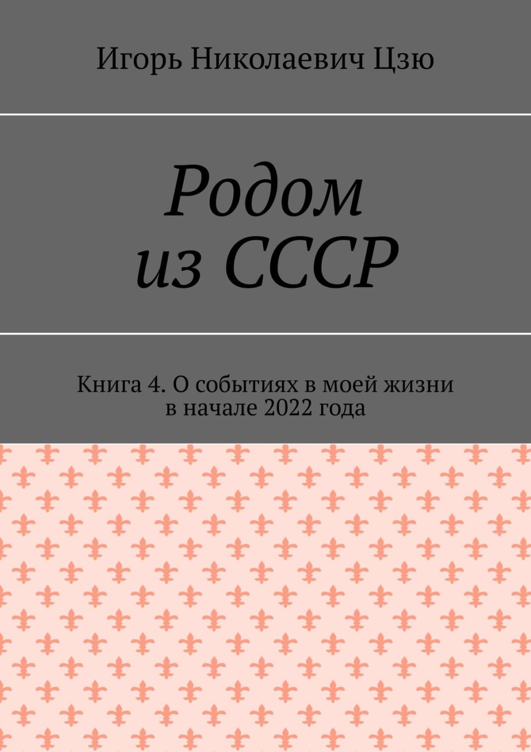 Обложка книги «Родом из СССР. Книга 4. О событиях в моей жизни в начале 2022 года»