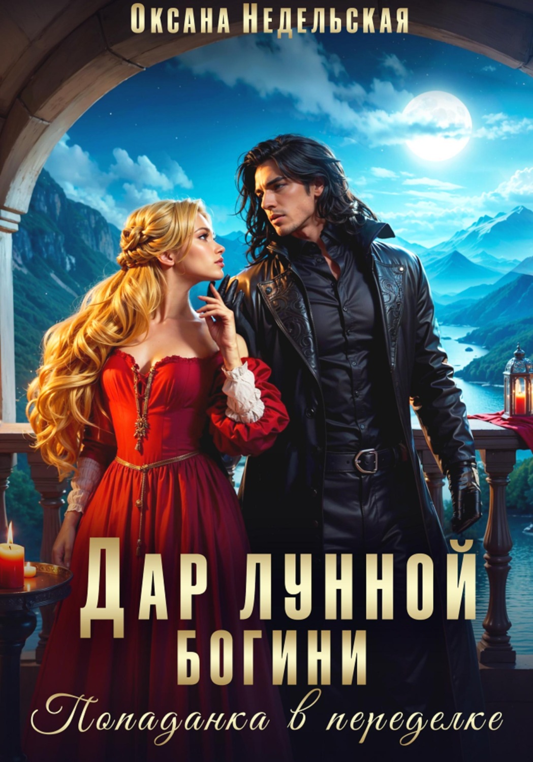 Обложка книги «Дар лунной богини. Попаданка в переделке»