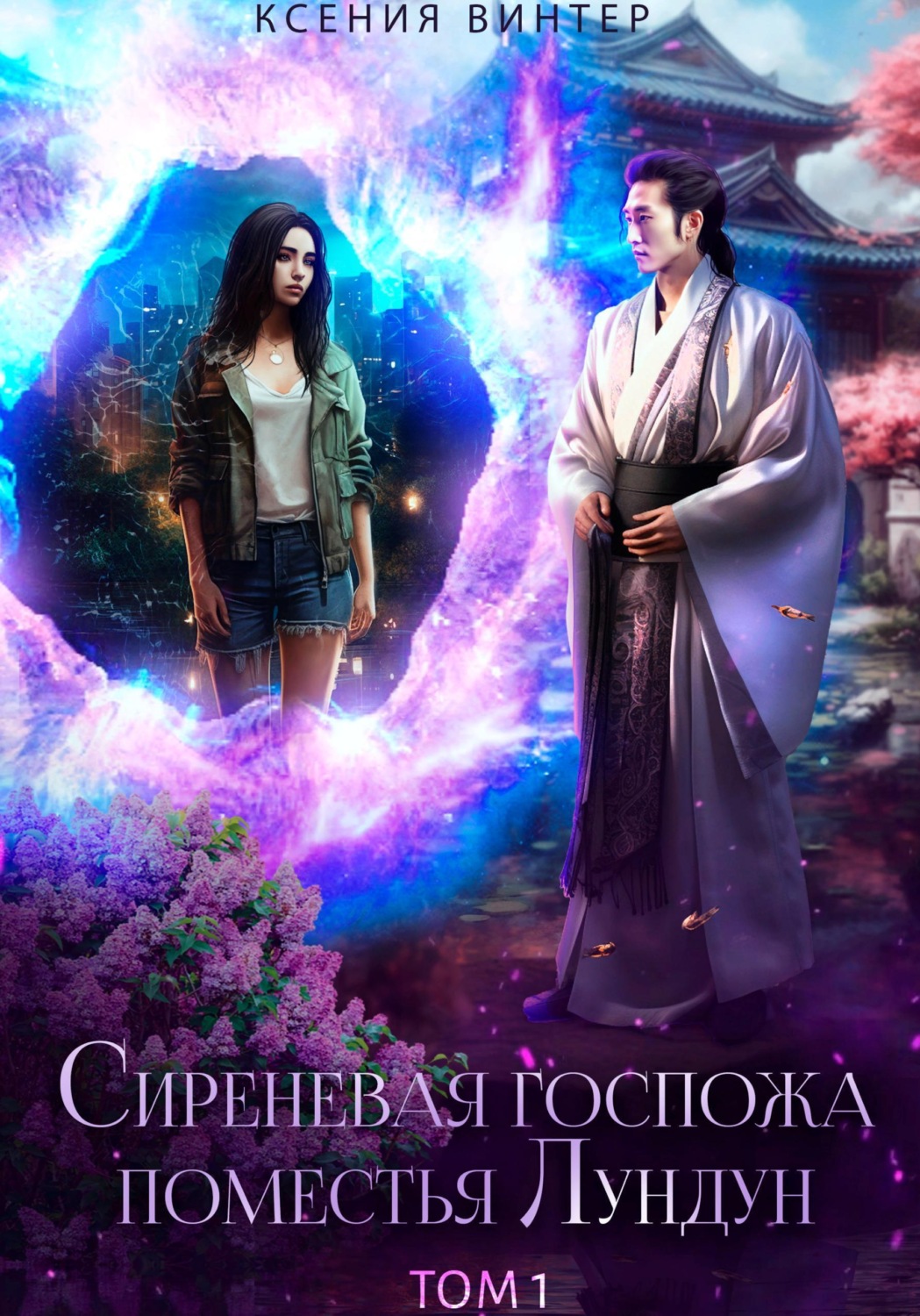 Обложка книги «Сиреневая госпожа поместья Лундун. Том 1»