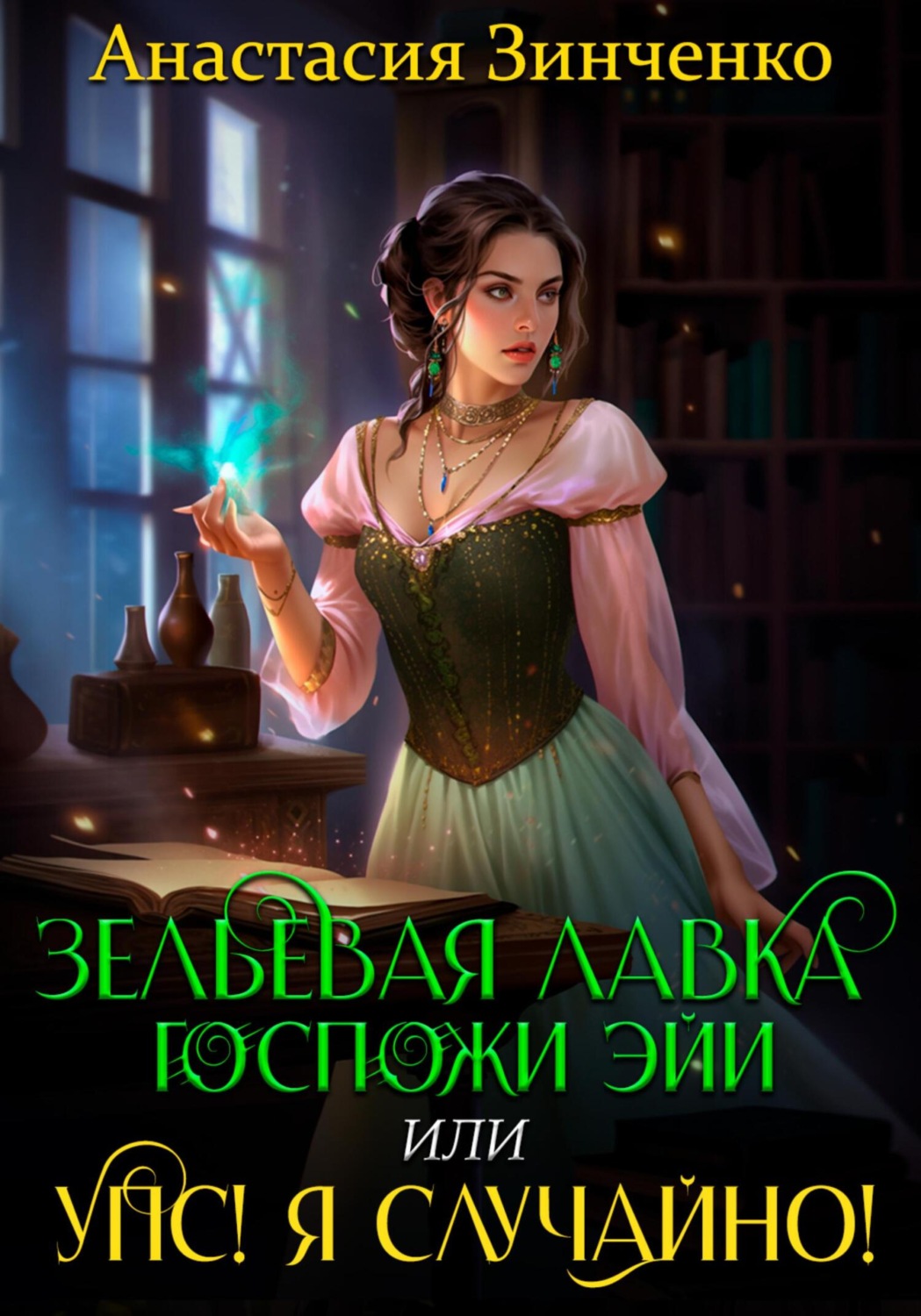 Обложка книги «Зельевая лавка госпожи Эйи, или Упс! Я случайно!»