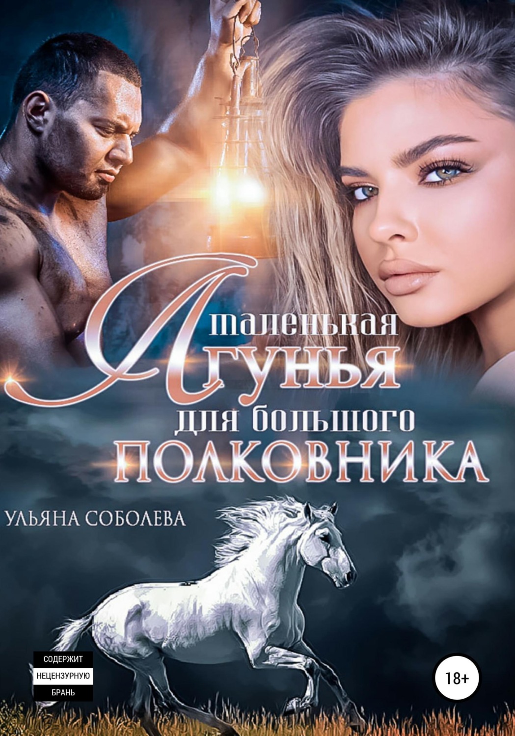 Обложка книги «Маленькая лгунья для большого полковника»