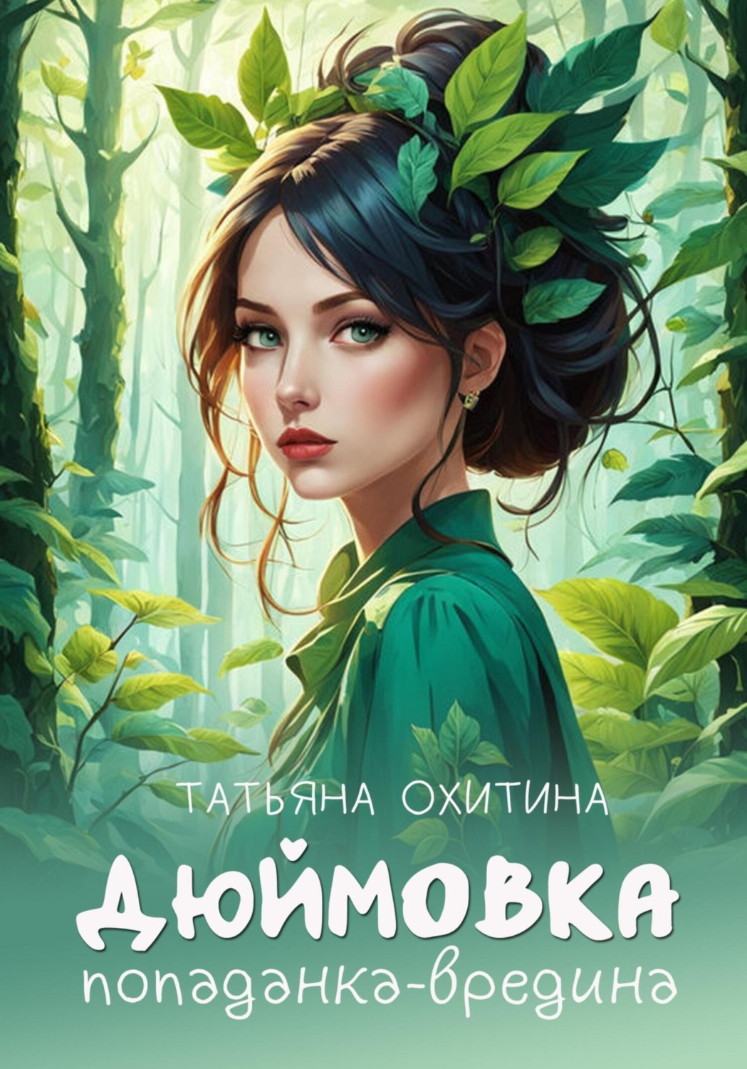Обложка книги «Дюймовка, попаданка-вредина»