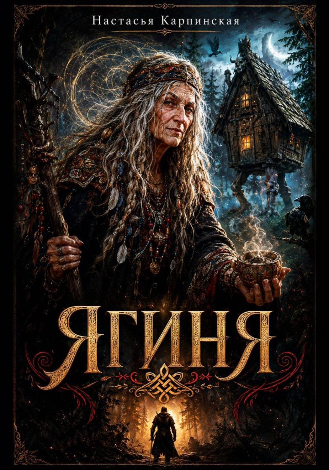 Обложка книги «Ягиня»