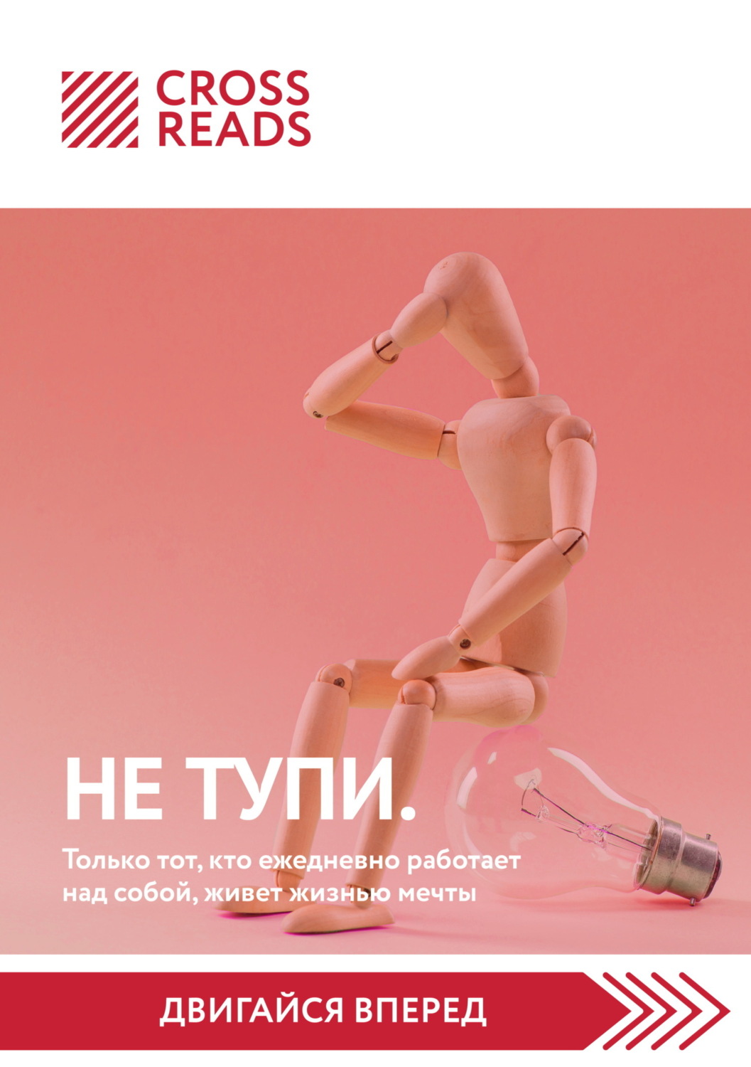 Обложка книги «Саммари книги «НЕ ТУПИ. Только тот, кто ежедневно работает над собой, живет жизнью мечты»»