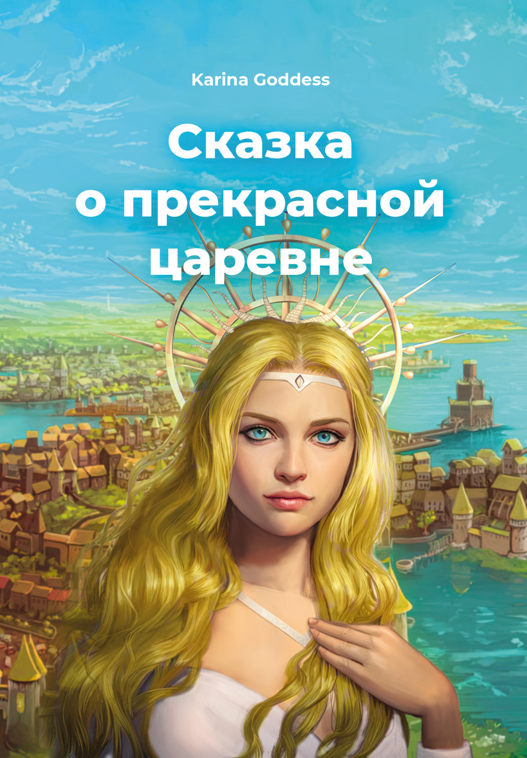 Обложка книги «Сказка о прекрасной царевне»