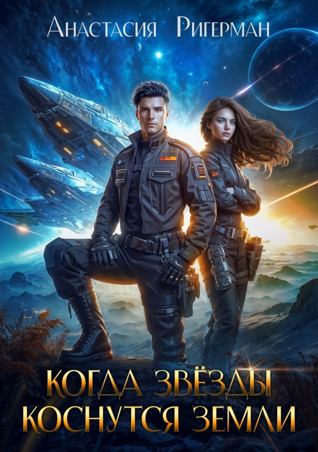 Обложка книги «Когда звезды коснутся Земли»