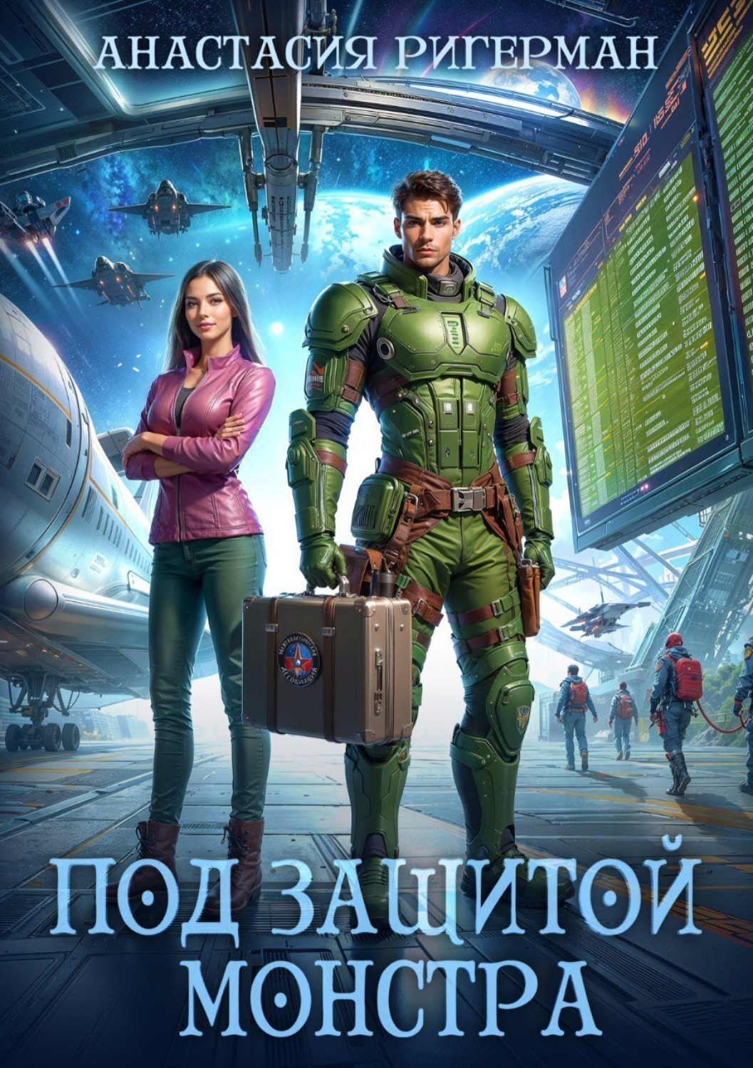 Обложка книги «Под защитой монстра»