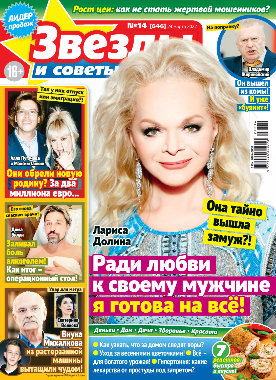 Обложка книги «Звёзды и советы №14/2022»