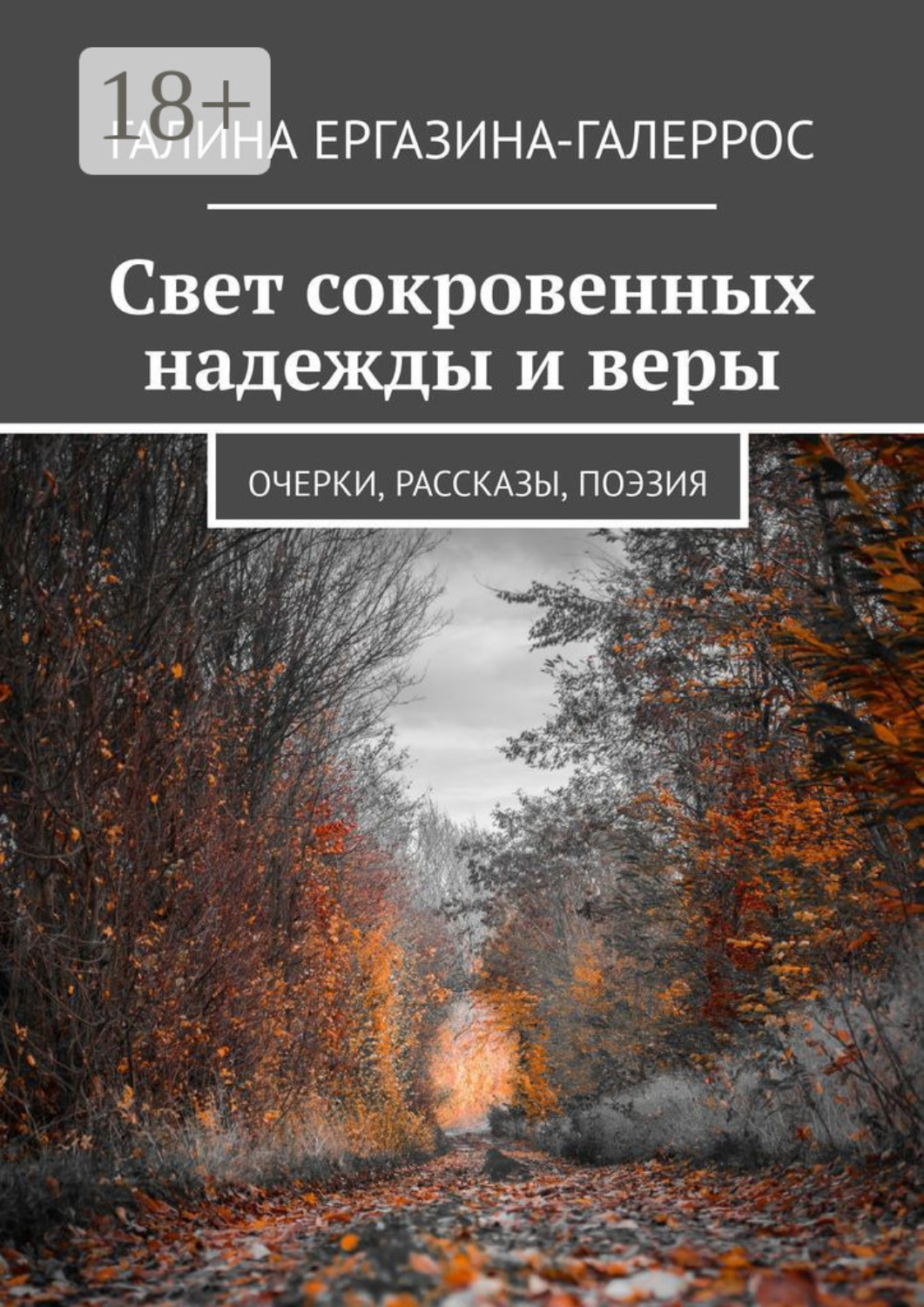 Обложка книги «Свет сокровенных надежды и веры. Очерки, рассказы, поэзия»