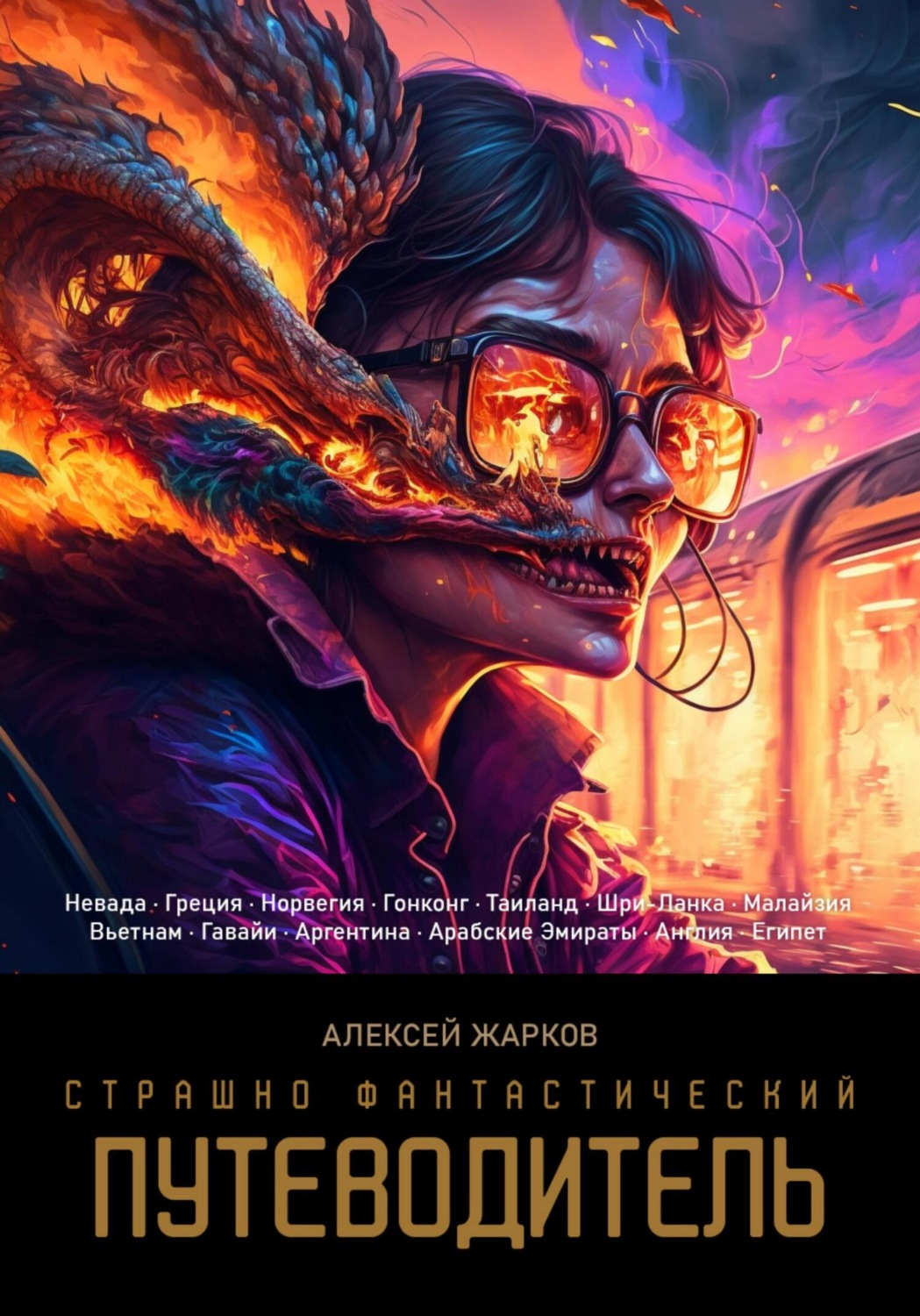 Обложка книги «Страшно фантастический путеводитель»