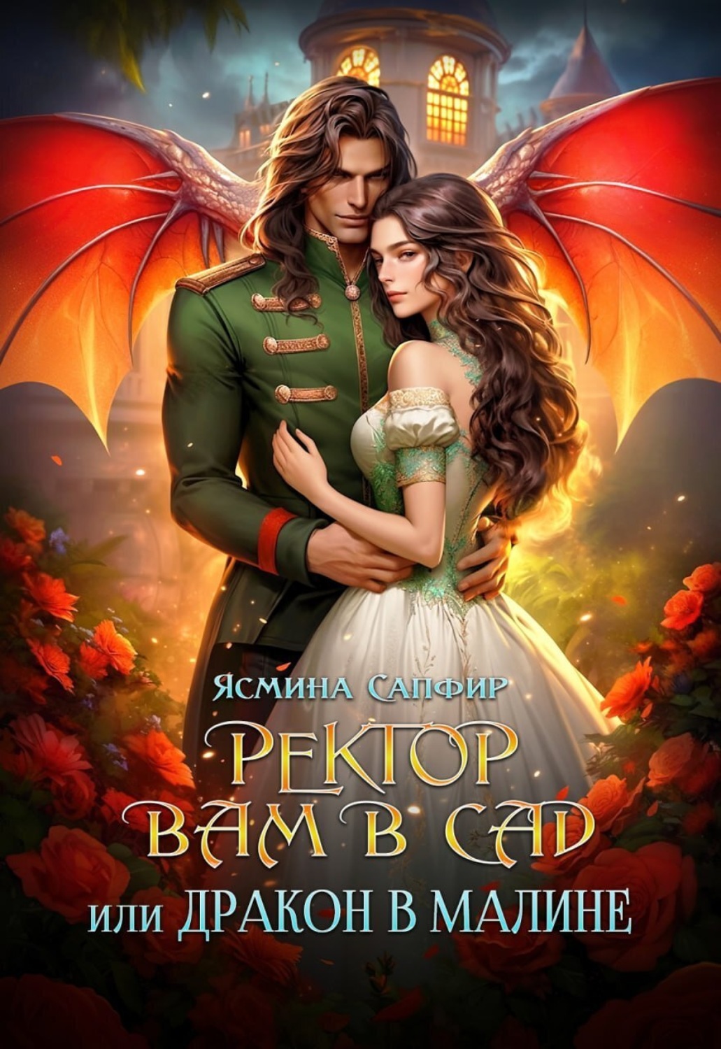 Обложка книги «Ректор вам в сад, или Дракон в малине»