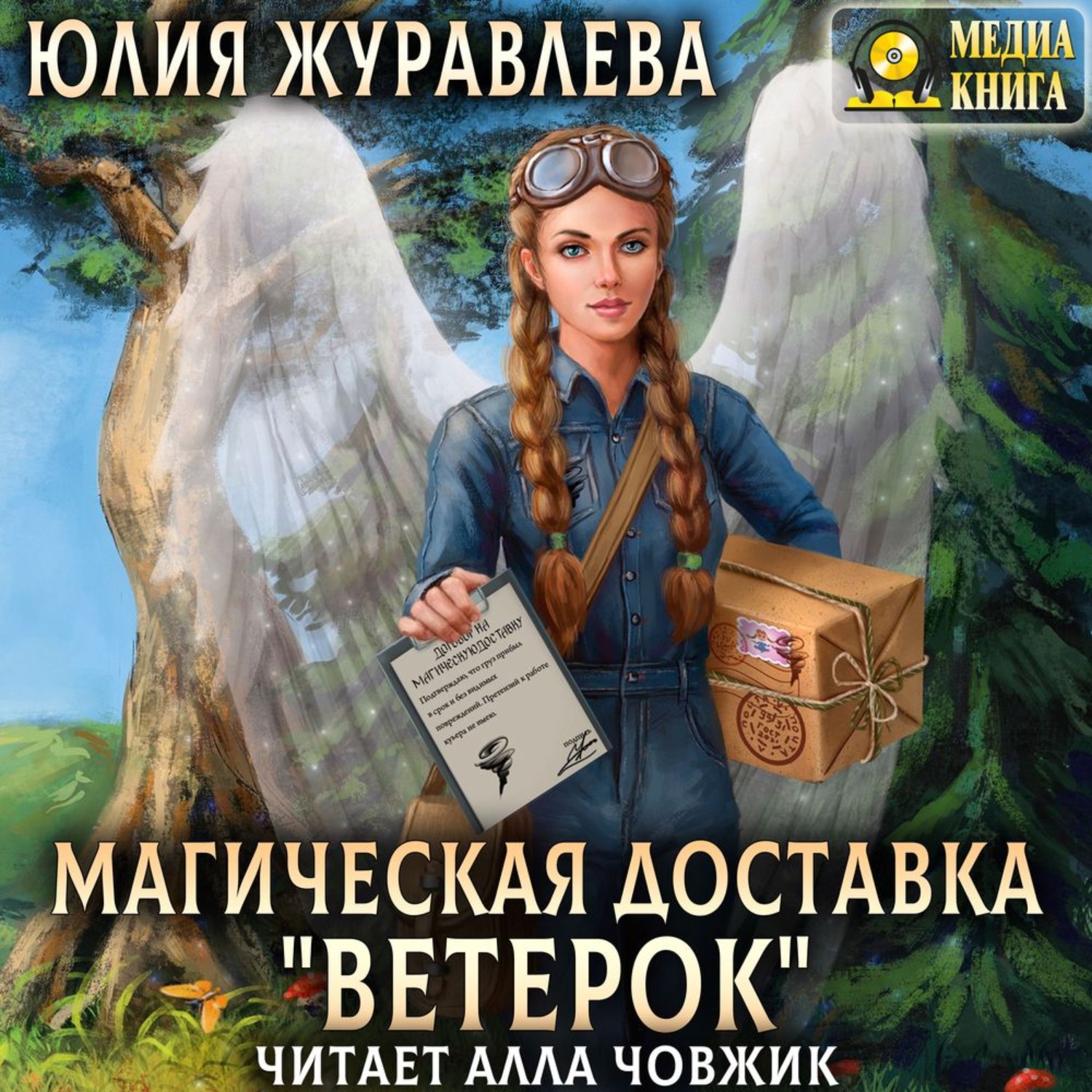 Обложка книги «Магическая доставка «Ветерок»»