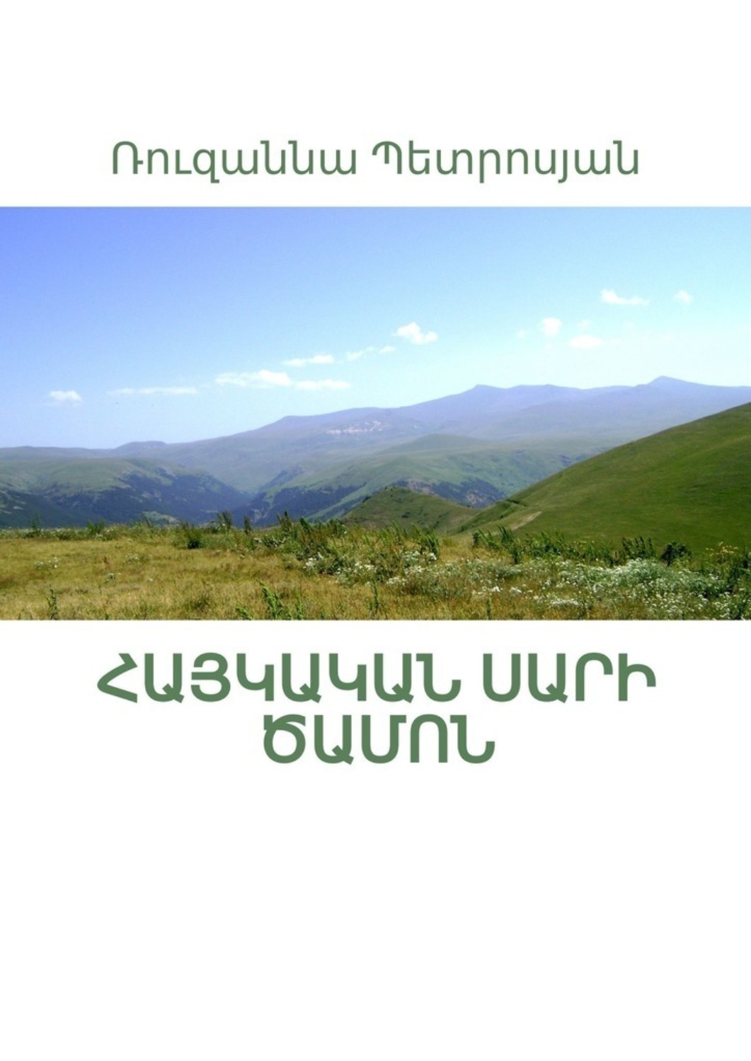 Обложка книги «Հայկական սարի ծամոն»