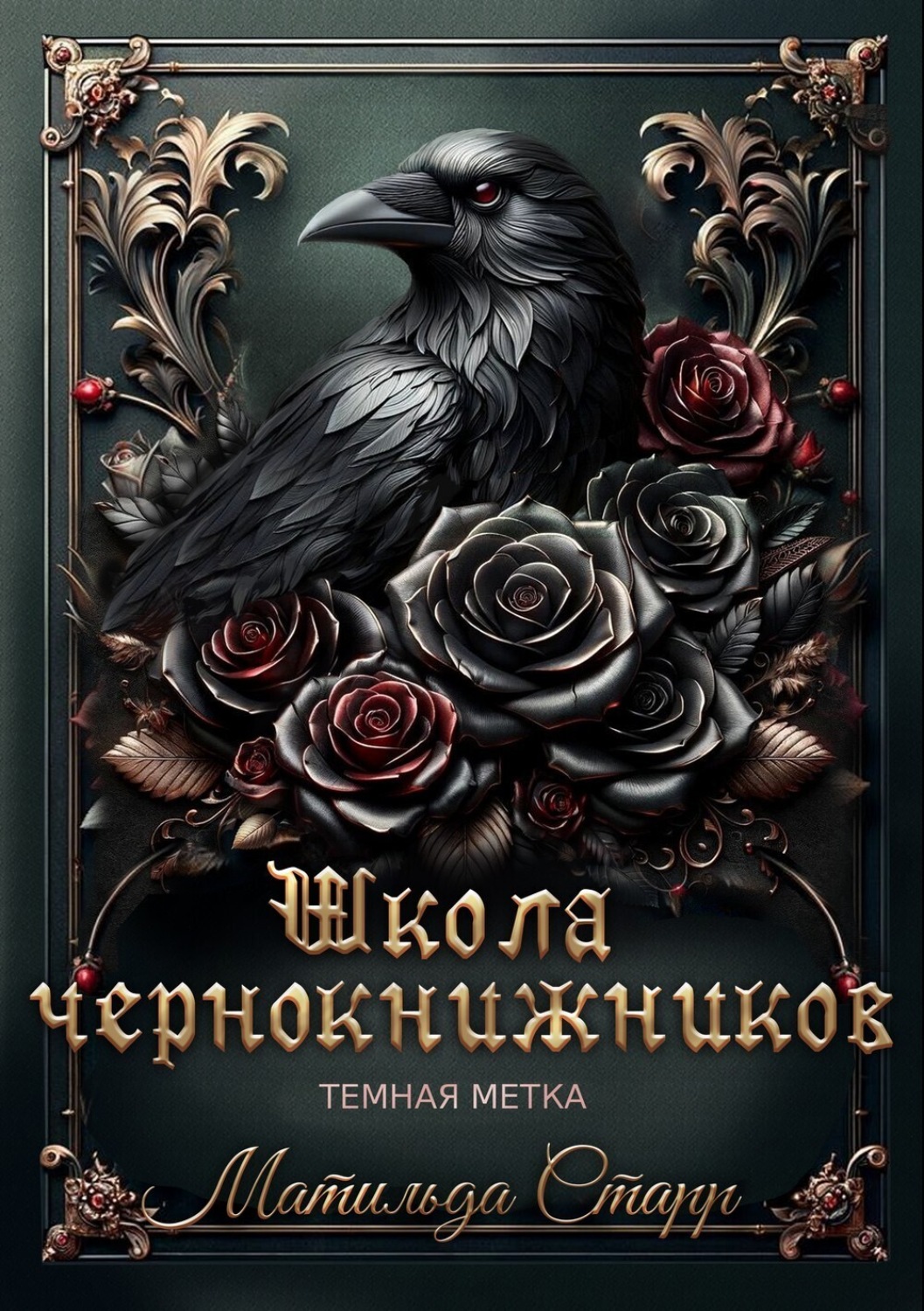 Обложка книги «Школа чернокнижников. Тёмная метка»