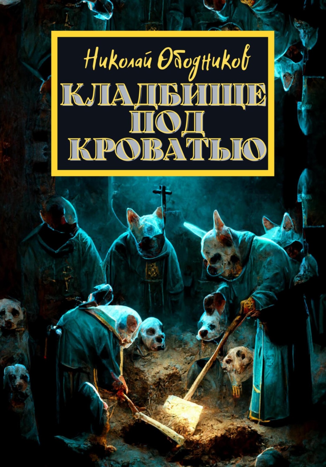 Обложка книги «Кладбище под кроватью»