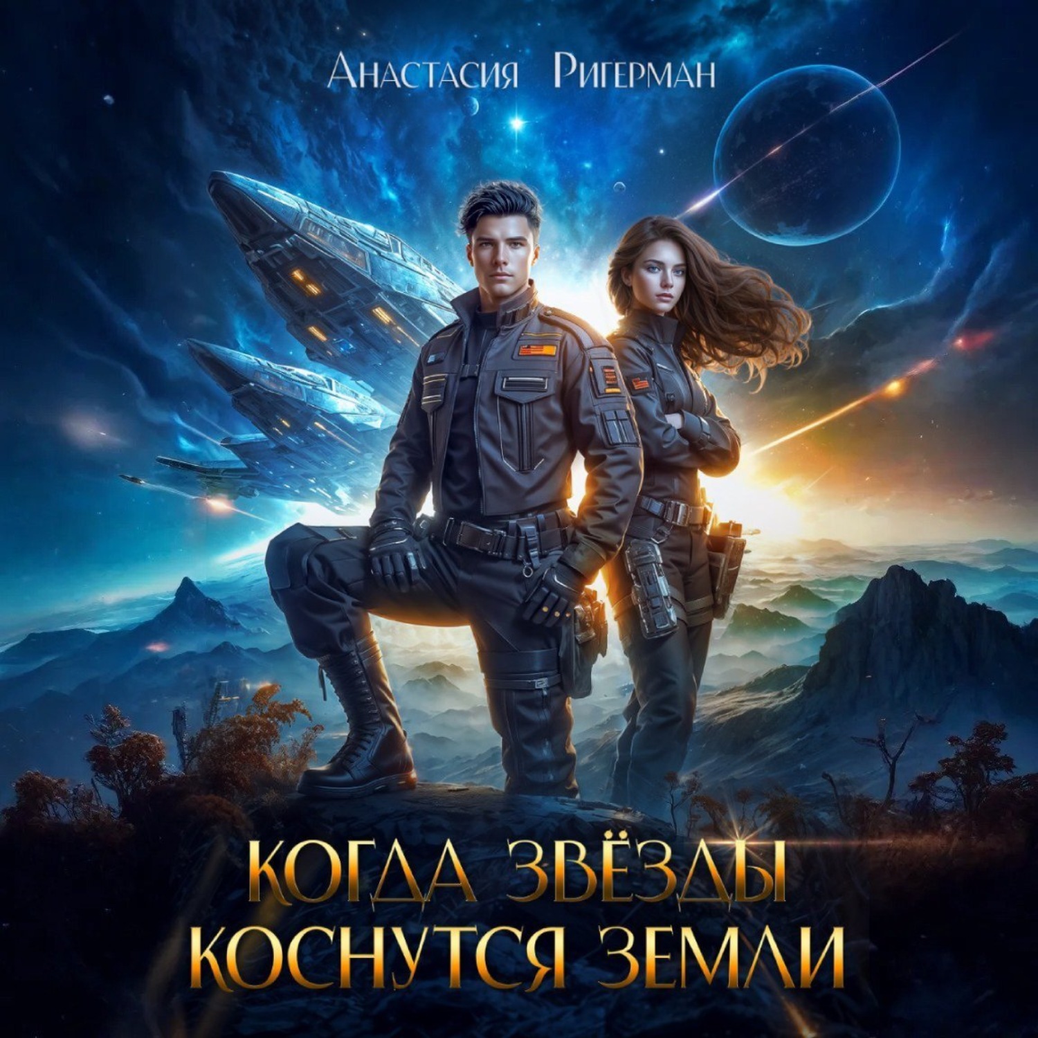 Обложка книги «Когда звезды коснутся Земли»
