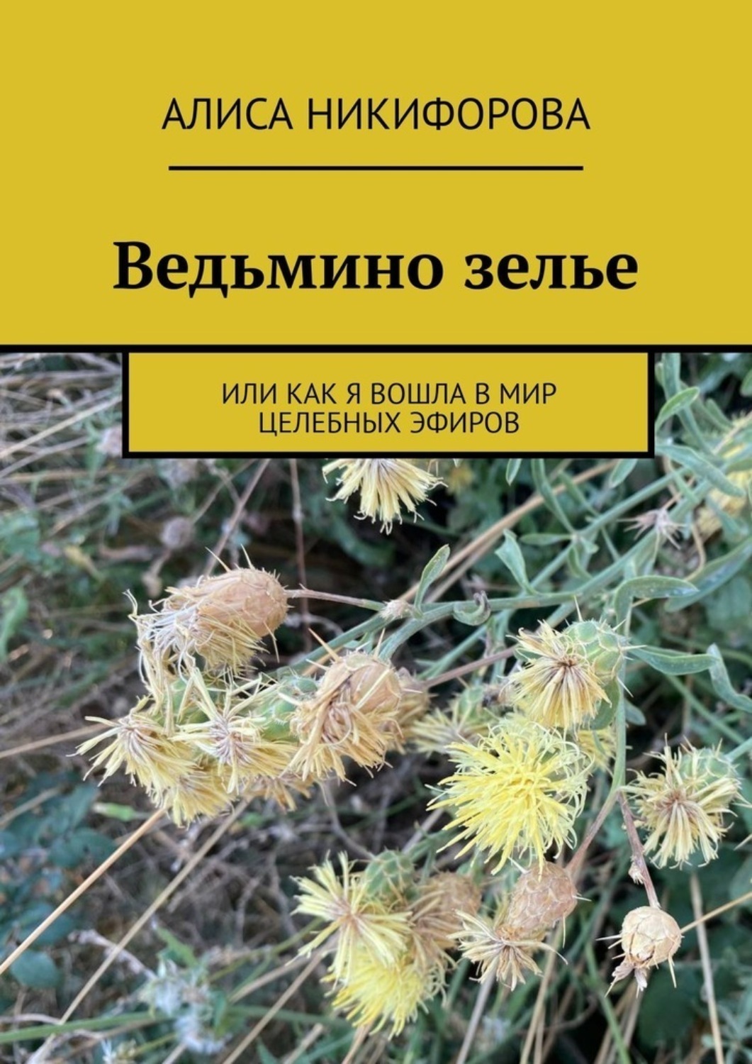 Обложка книги «Ведьмино зелье. Или как я вошла в мир целебных эфиров»