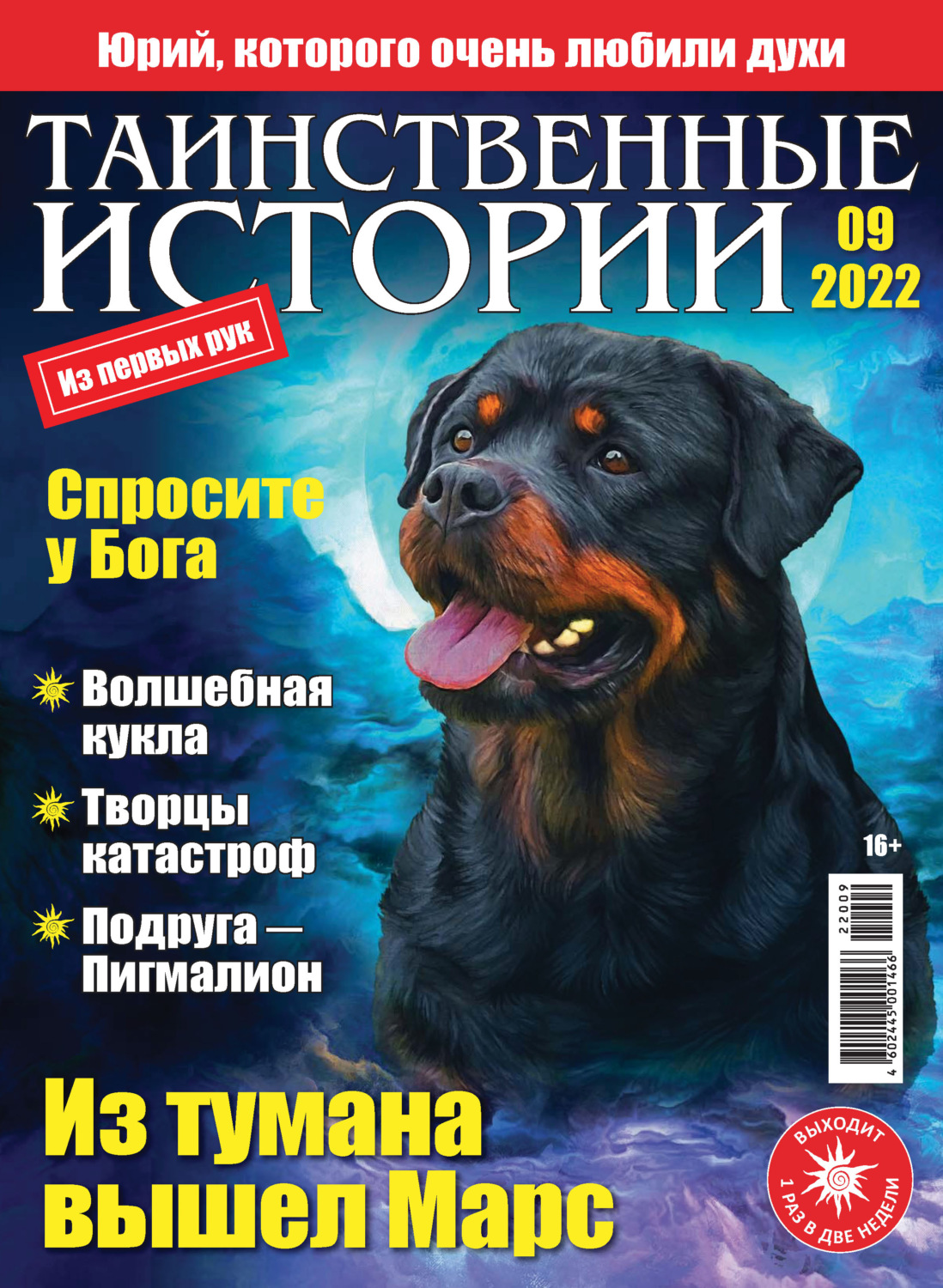 Обложка книги «Таинственные истории №09/2022»