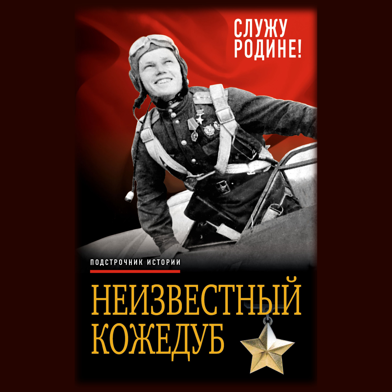 Обложка книги «Неизвестный Кожедуб. Служу Родине!»