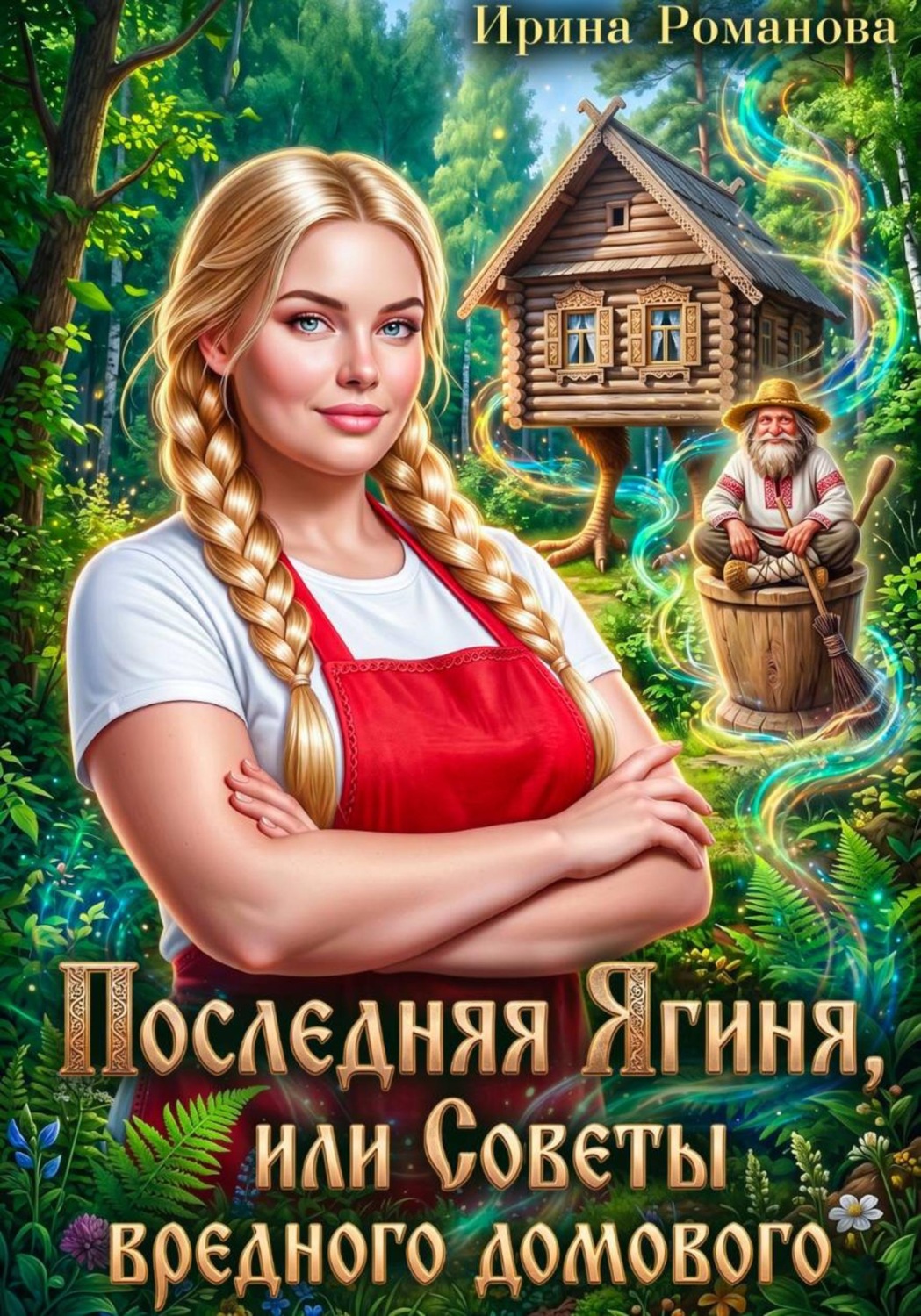 Обложка книги «Последняя Ягиня, или Советы вредного домового»