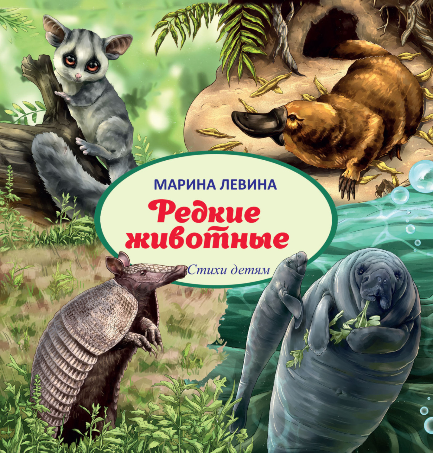 Обложка книги «Редкие животные»