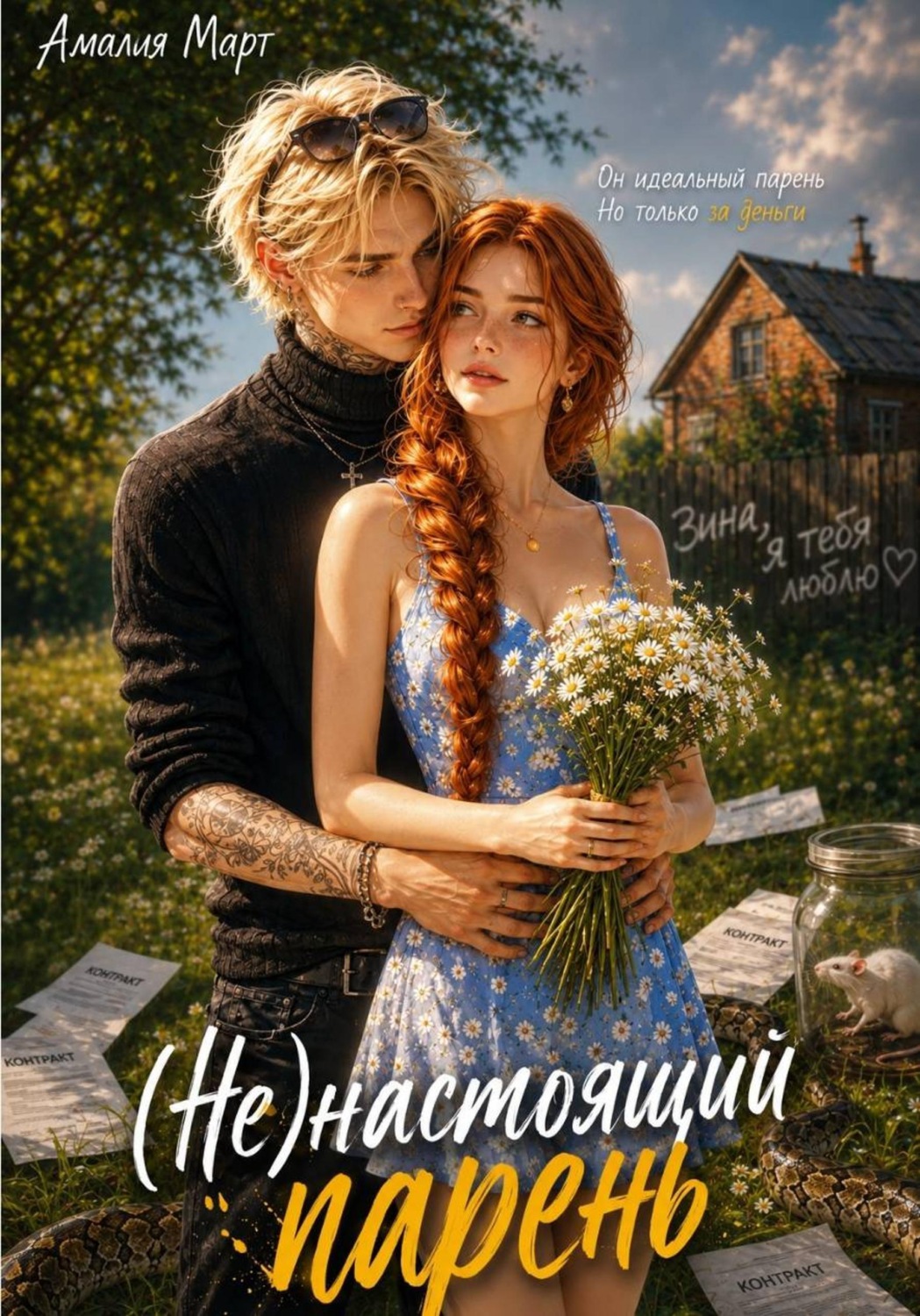 Обложка книги «(Не)настоящий парень»