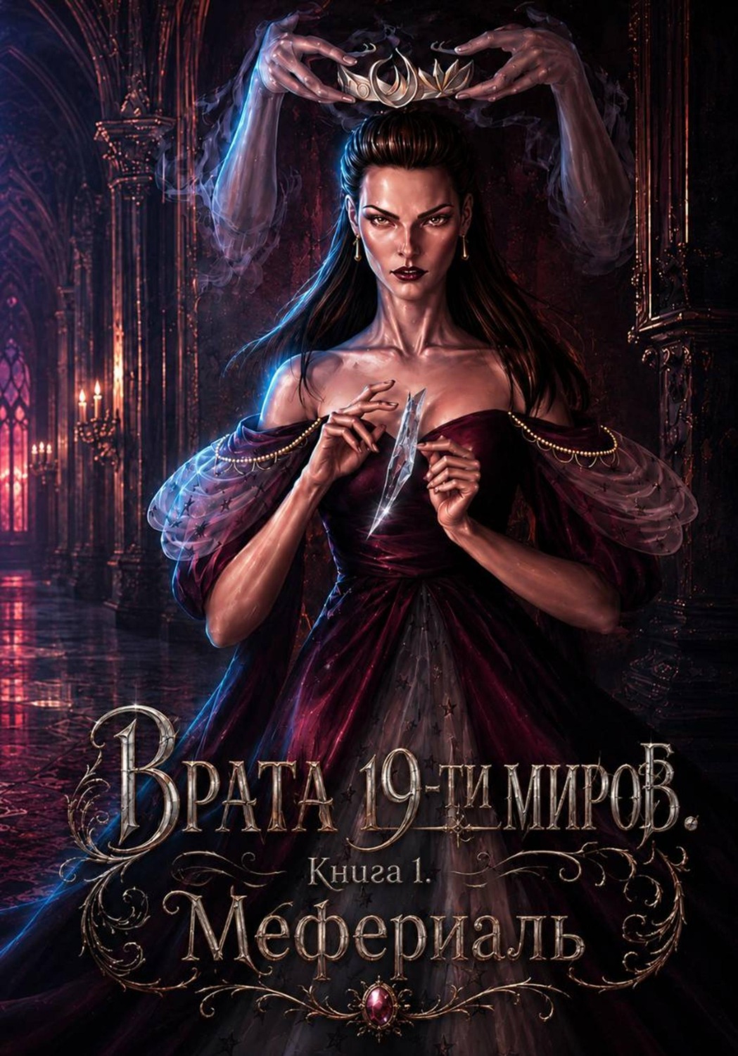 Обложка книги «Врата 19-ти миров. Книга 1. Мефериаль»